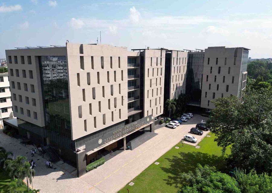 Partner hospital block and grounds